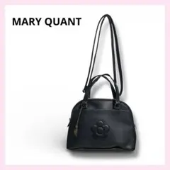 【美品】MARYQUANT マリークヮント2wayショルダーバッグ ハンドバッグ