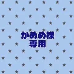 かめめ様専用ページ
