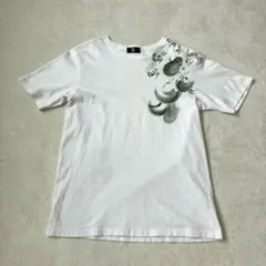 パラスパレス 2026 いろふ柄プリント 半袖Tシャツ ホワイト サイズ0