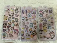 ラブブ　桃　おしりシール　3枚セット