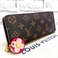 ルイヴィトン フラワーチャーム モノグラム ポルトフォイユ クレマンス