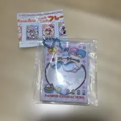 サンリオキャラクターズ シャカシャカ フレークシール風チャーム　キキララ