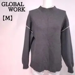 GLOBAL WORK メルティハイピング プルオーバー M グレー 7