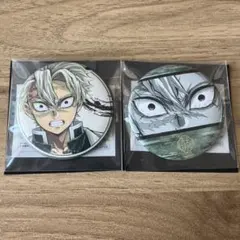 鬼滅の刃　柱展　キービジュアル　マット缶バッジ　不死川実弥