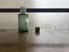 昭和レトロ瓶 リゾホルム 芳香性外用消毒薬 薬瓶 ボトルディギング品