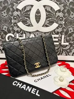 CHANEL シャネル マトラッセ ヴィンテージ チェーンショルダー 188