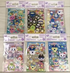 【新品未開封】たまもりしーるリフィル 6種コンプリートセット たまごっちのサムネイル
