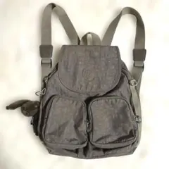 KIPLING キプリング リュック ファイヤーフライアップ カーキベージュのサムネイル