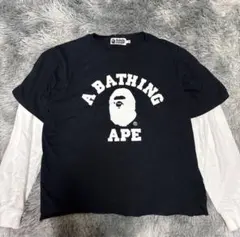 A BATHING APE レイヤード長袖Tシャツのサムネイル