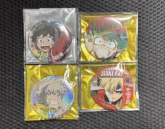 僕のヒーローアカデミア ヒロアカ 缶バッジ　緑谷出久　爆豪勝己