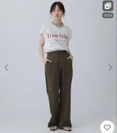 LEPSIM よく伸びスラックスパンツSS