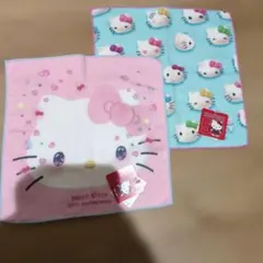 ハローキティ 50周年記念タオル 2枚セット