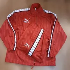 PUMA　プージャ レッド ジャージ 上下