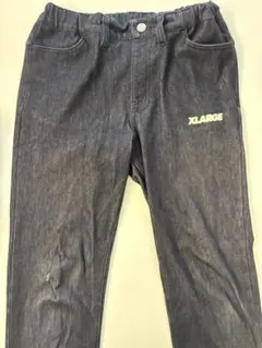 エクストララージキッズ　size130 長ズボン　デニム調