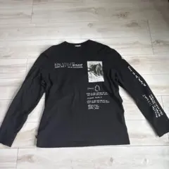 希少　モンクレール　フラグメント　ロンT ブラック　L