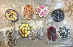 鬼滅の刃　日輪刀　傘マーカーマスコット　参の型 コンプリートセット