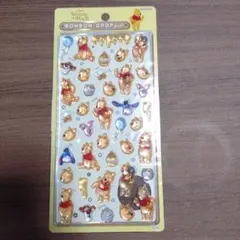 u*u様 正規品ボンボンドロップシール ディズニー　プーさん