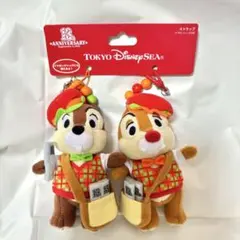 チップ＆デール　ぬいぐるみストラップ