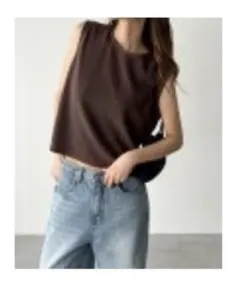 CANAL JEAN リブタンクトップ サイズフリーのサムネイル