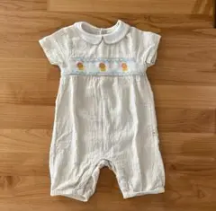 JoJoMamanBébé ライオン刺繍ロンパース 18〜24m 90cm
