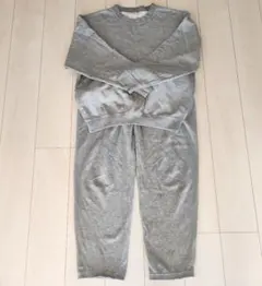 ユニクロ　グレー スウェットセット Lサイズ