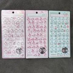 【正規品】サンリオボンボンドロップシール3セット　マイメロ.キティ.ハンギョドン