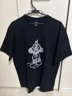 ナンバーナイン ミッキーTシャツ 3 黒 ディズニー リアム・ギャラガー