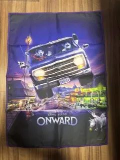 ファブリックポスター２枚　ピクサーハッピーくじ