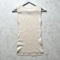美品】オーラリー ロンハーマン別注 ギザボートネック ノースリーブ 0