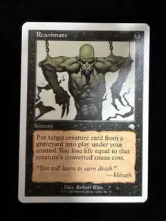 再活性/Reanimate 4枚セット　英語版 MTG 再活性 英語 1枚 ④ - メルカリ