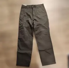 UNIQLO ワイドフィットチノ パンツ オリーブ 79cm