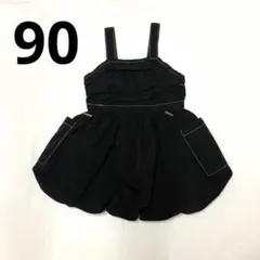 ミラーベイ ブラック ジャンスカ ワンピース