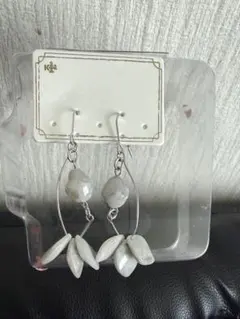 ピアス 天然石風