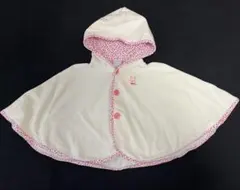 ミキハウスファースト ベビーポンチョ 70〜80cm