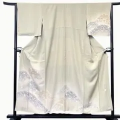 ★専用★絽 付け下げ 夏着物 クリーム系　身丈167.5cm裄丈68cm ☆専用☆絽 付け下げ 夏着物 クリーム系 身丈167.5cm裄丈68cm - メルカリ