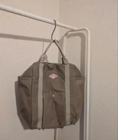 【DANTON 】コットンキャンバス　2way リュック　ベージュ