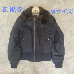 swagger スワッガー ミリタリー ジャケット B-15 ブラック 美品のサムネイル