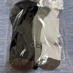 新品 Calvin Klein ソックス 3足セット 25〜27cm