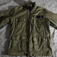 ［即日発送］DIESEL ミリタリージャケット カーキのサムネイル
