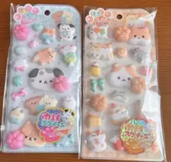 正規品　もちプニューステッカー　いぬねこ　ハムスター