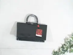92204 新品タグ付　Falchi ハンドバック　黒のサムネイル