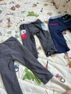 刺繍付きパンツ3点セット　はたらく車　のりもの