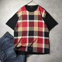 BLACK LABEL CRESTBRIDGE Tシャツ 黒 CBチェック Lのサムネイル