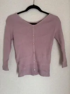 アプワイザーリッシェ リブニット カーディガン