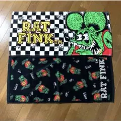 Rat Fink ラットフィンク タオル ぬいぐるみ ボールキーチェーン