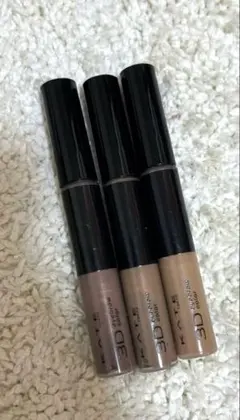 ケイト 3Dアイブロウカラー ダークグレージュ オリーブブラウン ライトブラウン