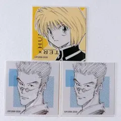 HUNTER×HUNTER クラピカ　ペタドール　スクエアステッカー　春コレ HUNTER × HUNTER クラピカ 春コレ 2026スクエアステッカー ① - メルカリ