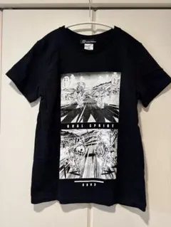弱虫ペダル 弱ペダ漫画名シーンTシャツM 小野田坂道 真波山岳 ゴールスプリント