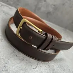 希少 OLD COACH オールドコーチ レザーベルト　ブラウン
