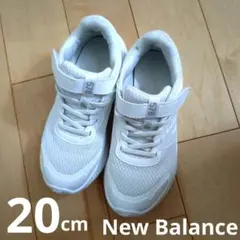 New Balance 578 キッズシューズ 20.0cm ホワイト 白